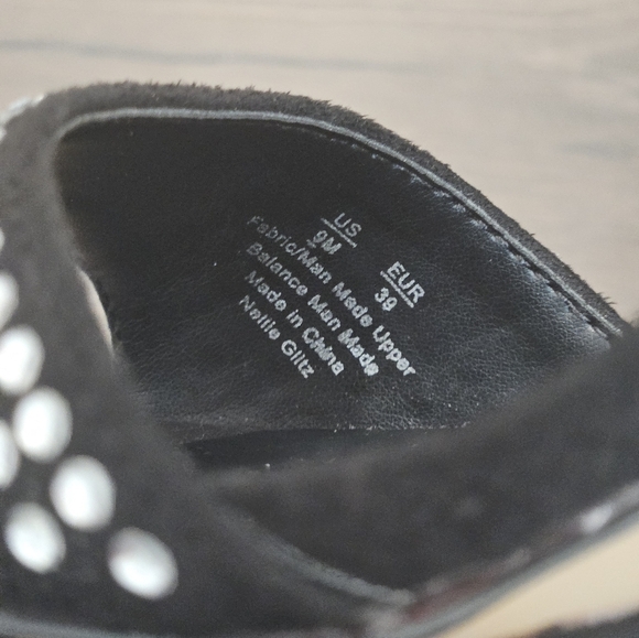 NIB 💎 Sam EDELMAN Nellie Glitz Platform Sandals- SIZE 9 - Picture 7 of 16